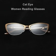 Распродажа бренд высокого качества кошачий глаз женские очки для чтения 4 стиля мужские рецепт на очки для зрения+ 1,0 1,5 2,0 2,5 3,0 3,5 4,0