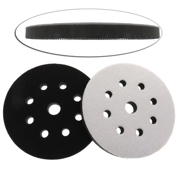 

Soft Interface Pad 125mm 9 Hole 5inches Power Tool Accessories Protection Disc Sponge Interface Pads