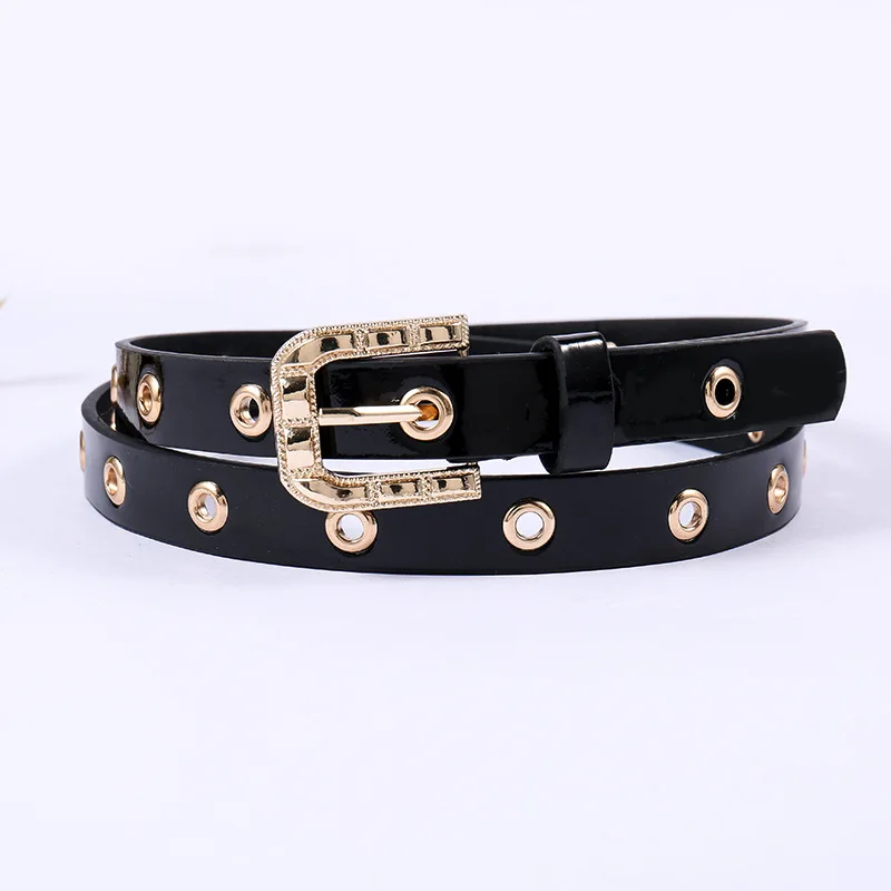 

2020 New Ladies Pin Buckle Thin Belt Belt Ladies Korean Style Simple and Versatile Pants Casual Fashion Belt