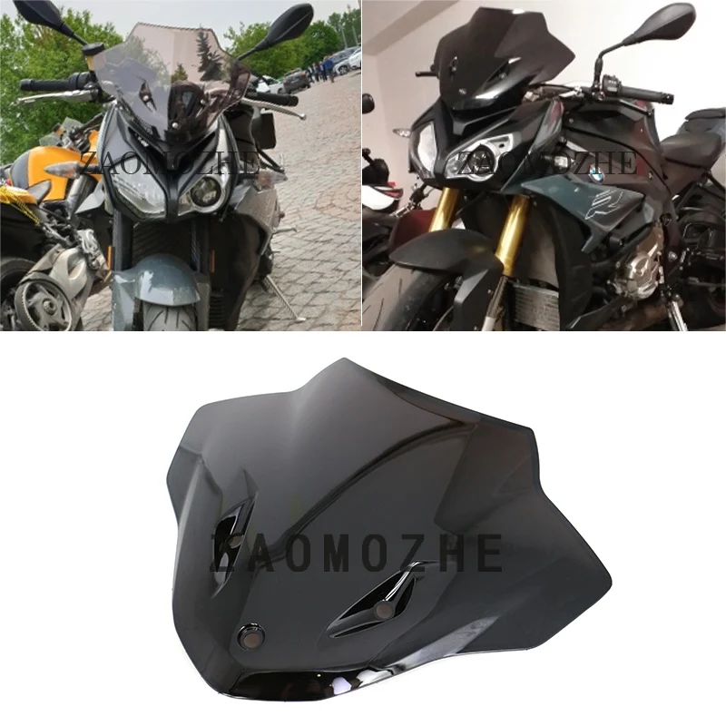 Suitable for BMW S1000R windshield double bubble ABS motorcycle front deflector