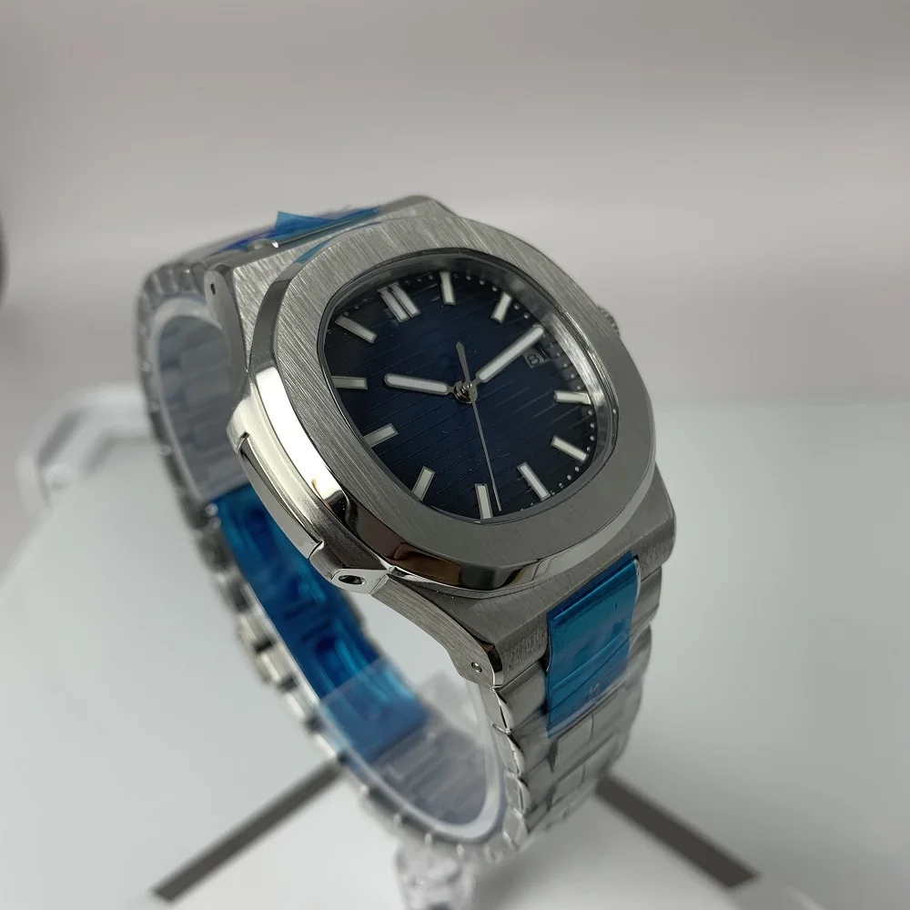 Watch Men Automatic mechanical watch Waterproof luminous steel watch NAUTILUS stainless steel case steel bracelet 41mm 007