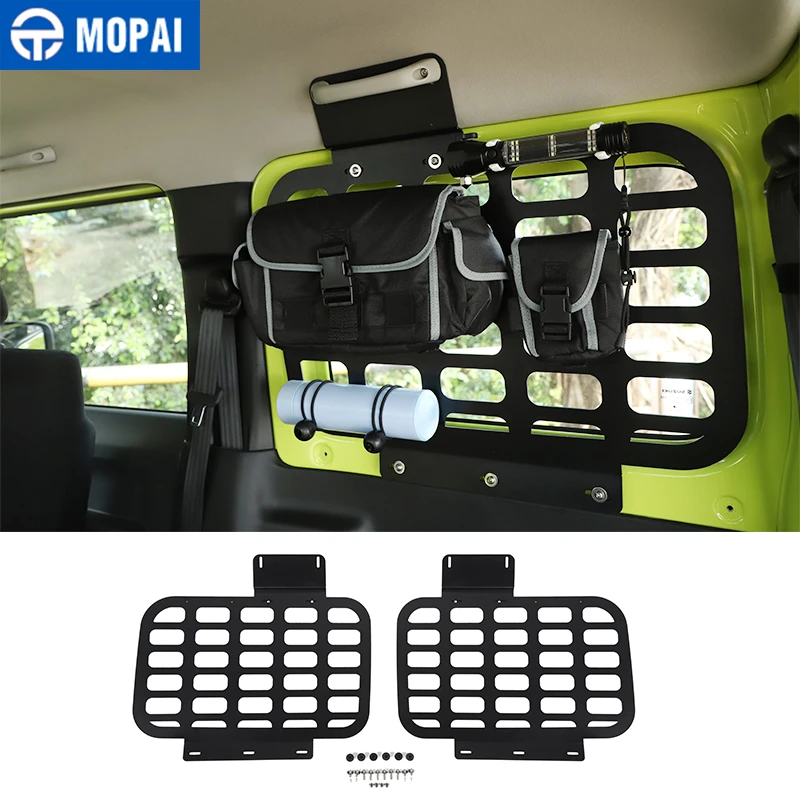 MOPAI Rear Racks for Suzuki Jimny JB74 Car Trunk Shelf Storage Bracket Luggage Rack for Suzuki Jimny 2019 2020 Accessories