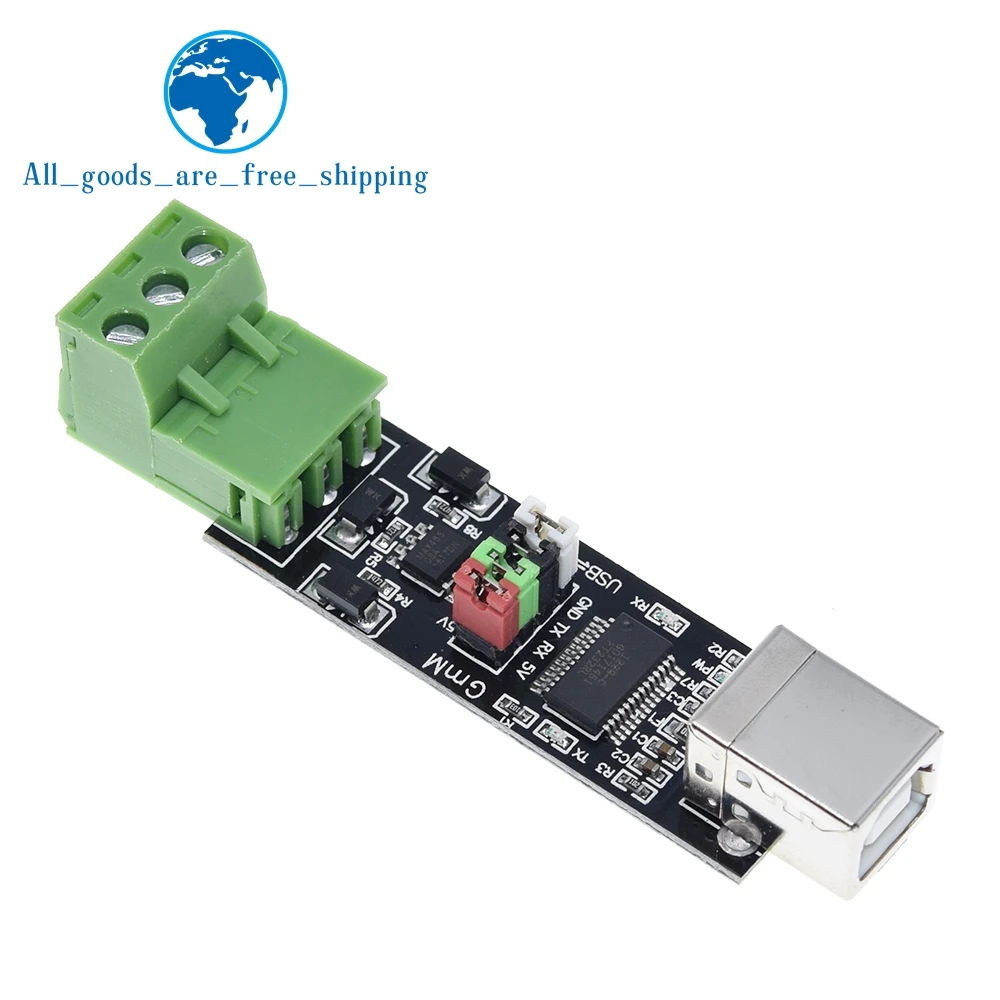 Последовательный преобразователь TZT USB 2 0 в TTL RS485 адаптер FTDI модуль FT232RL SN75176