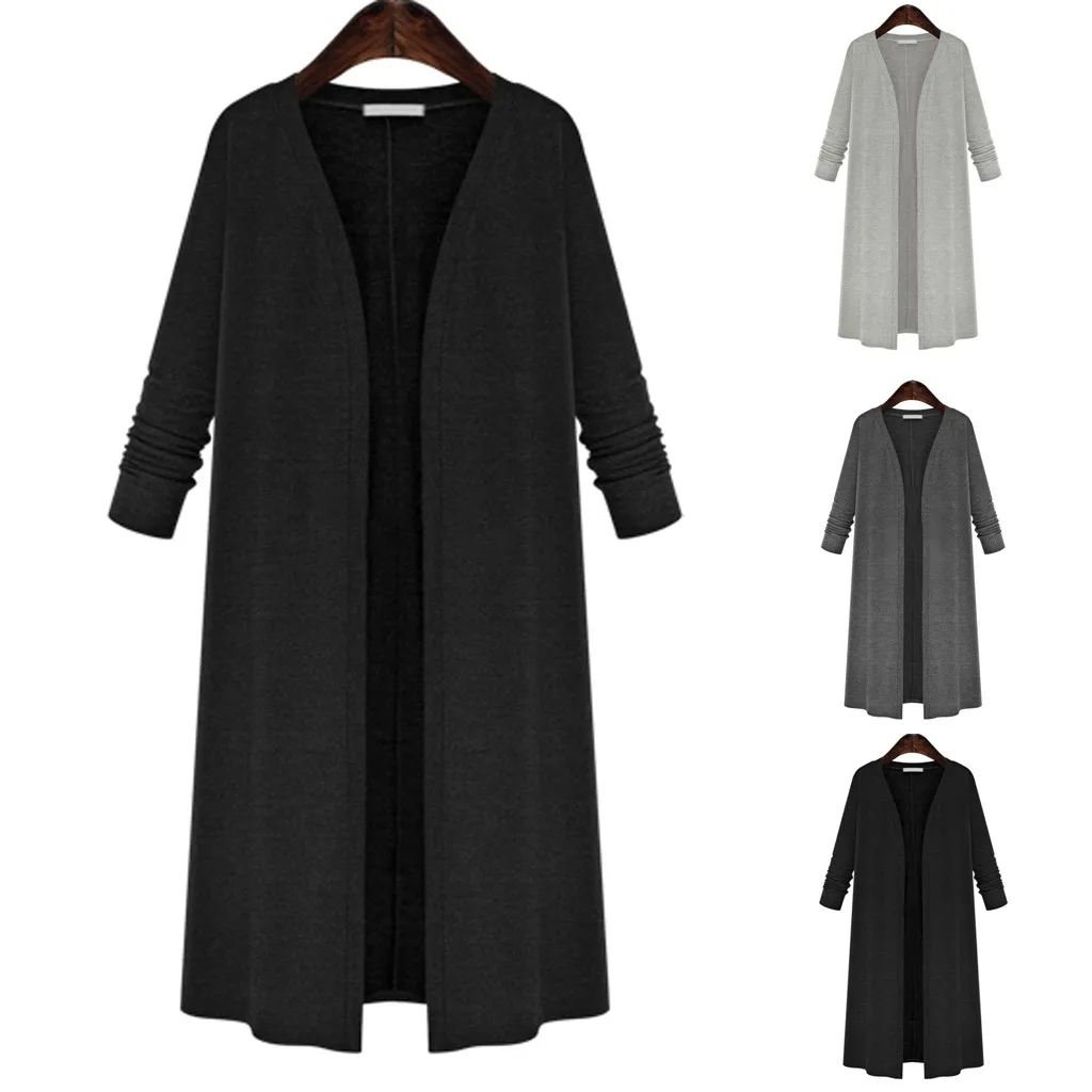 

Plus Size 5XL Female Long Cardigan Sweater Women Winter Jumper Coat Ladies Female Kimono Vintage Knitted Long Sleeve Windbreaker