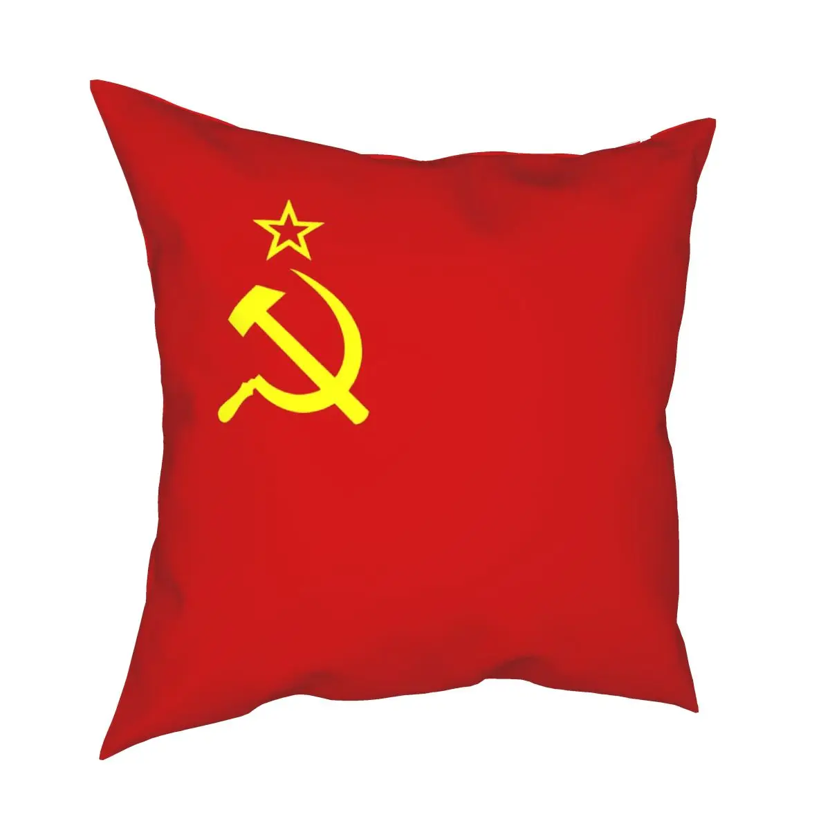 

Flag Of The Soviet Union Pillowcase Home Decor Cushion Cover Throw Pillow for Living Room Polyester Double-sided Printing
