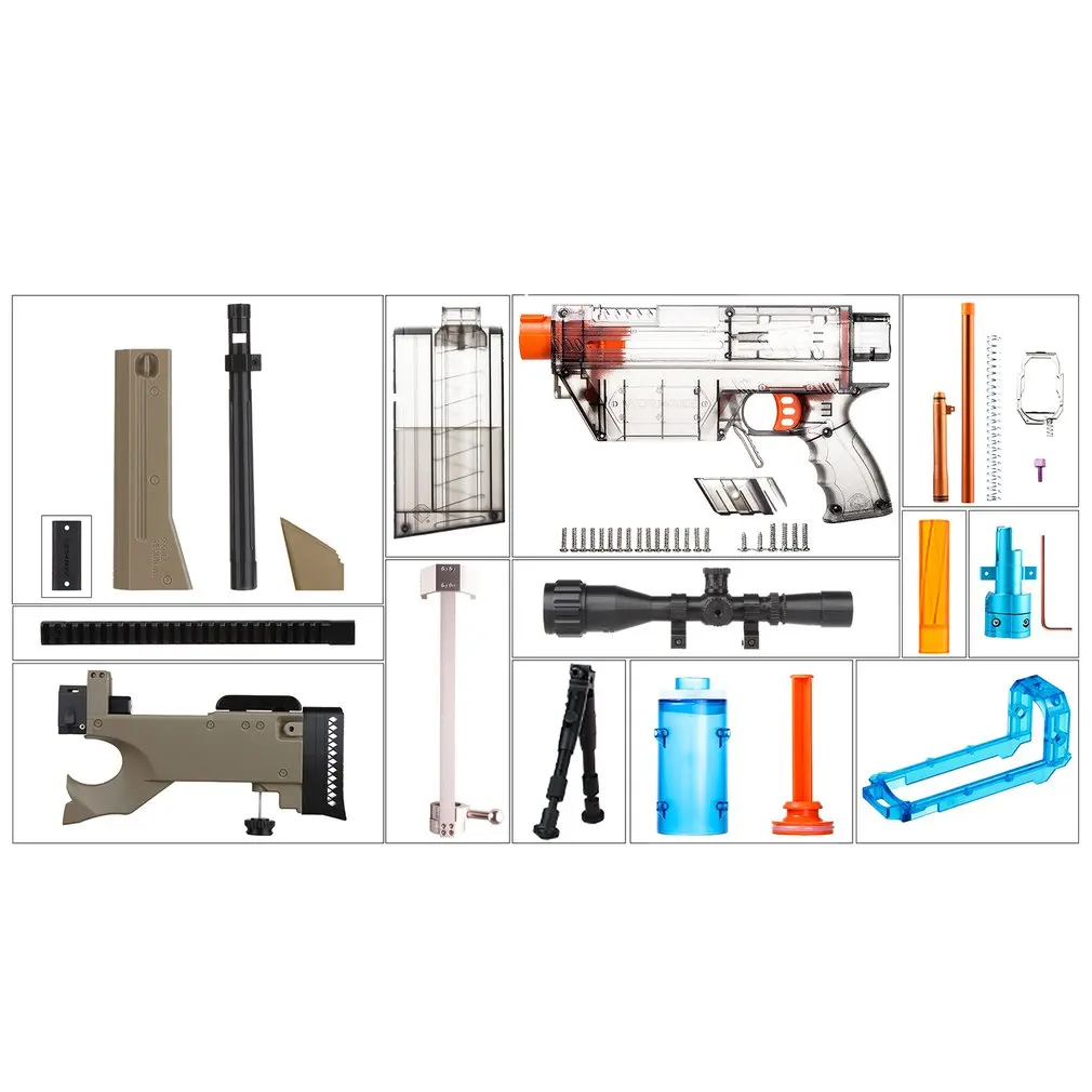 Рабочий Тип R полностью автоматический комплект аксессуары для игрушечного пистолета для Nerf Stryfe модифицированный набор YYR-001-024 игрушечный пистолет аксессуары подарок на Рождество для детей