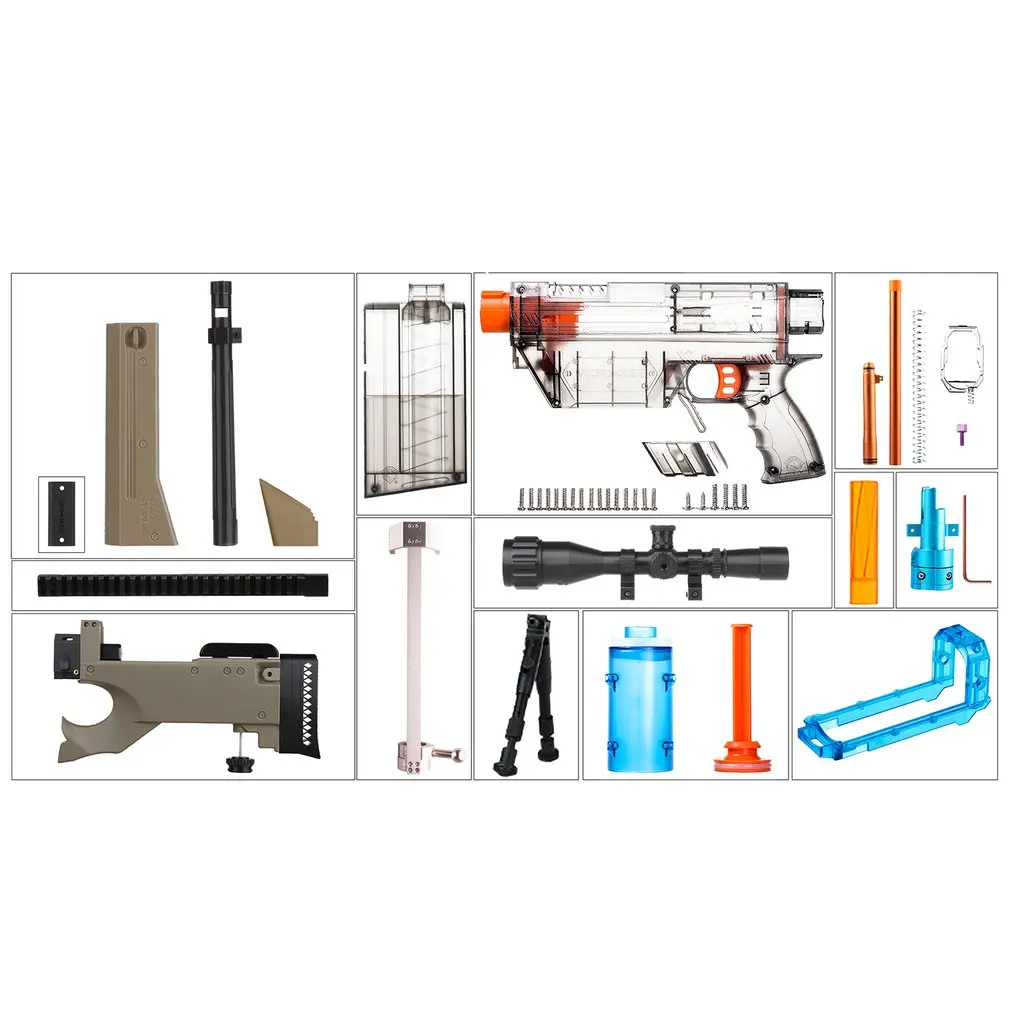

WORKER R Type Fully Auto Kit Toy Gun Accessories for Nerf Stryfe Modified Set YYR-001-024 Toy Gun Accessories Xmas Gift for Kids