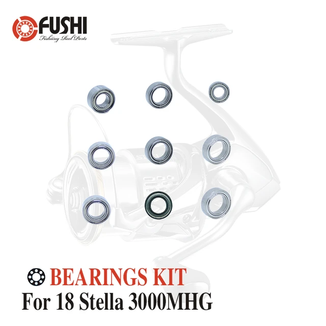 Fishing Reel Stainless Steel Ball Bearings Kit For Shimano 18