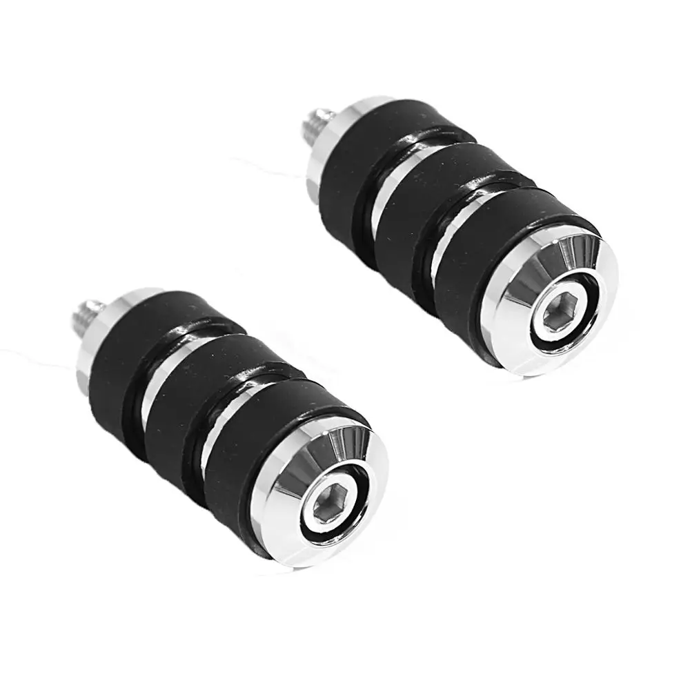 1 Coppia Cnc Moto Chrome Maiusc Pioli Fit Harley Sportster Dyna Electra Street Glide Softail Xl 883 1200