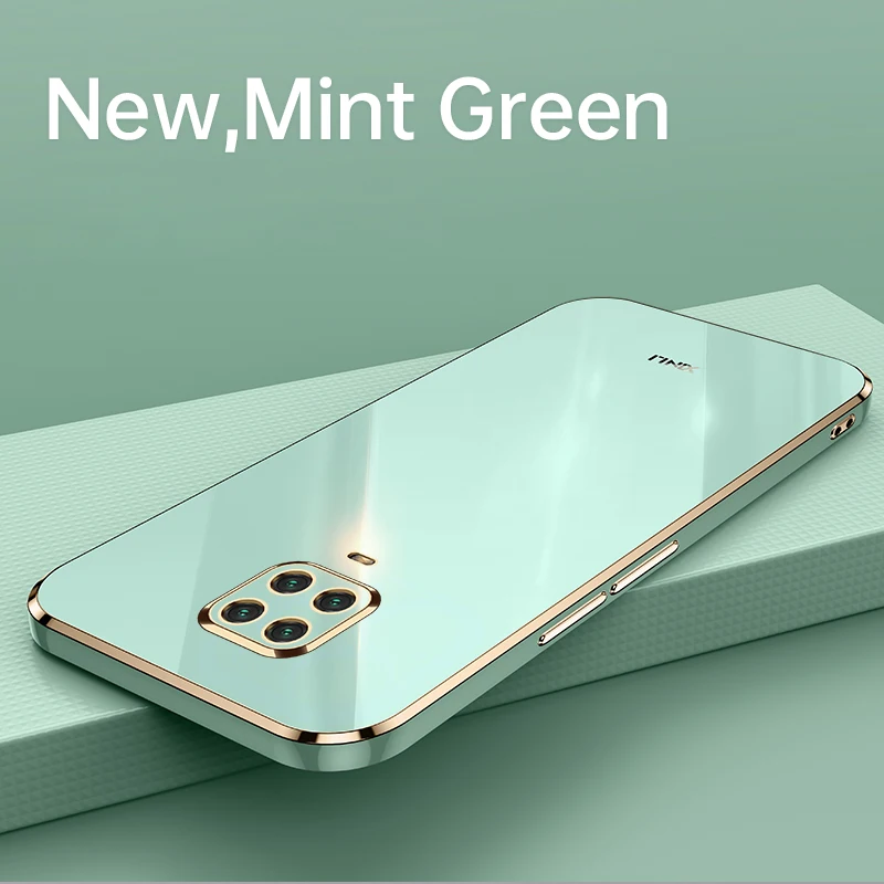 Модный глянцевый мягкий силиконовый резиновый чехол для телефона Xiaomi Redmi Note 9 Pro |