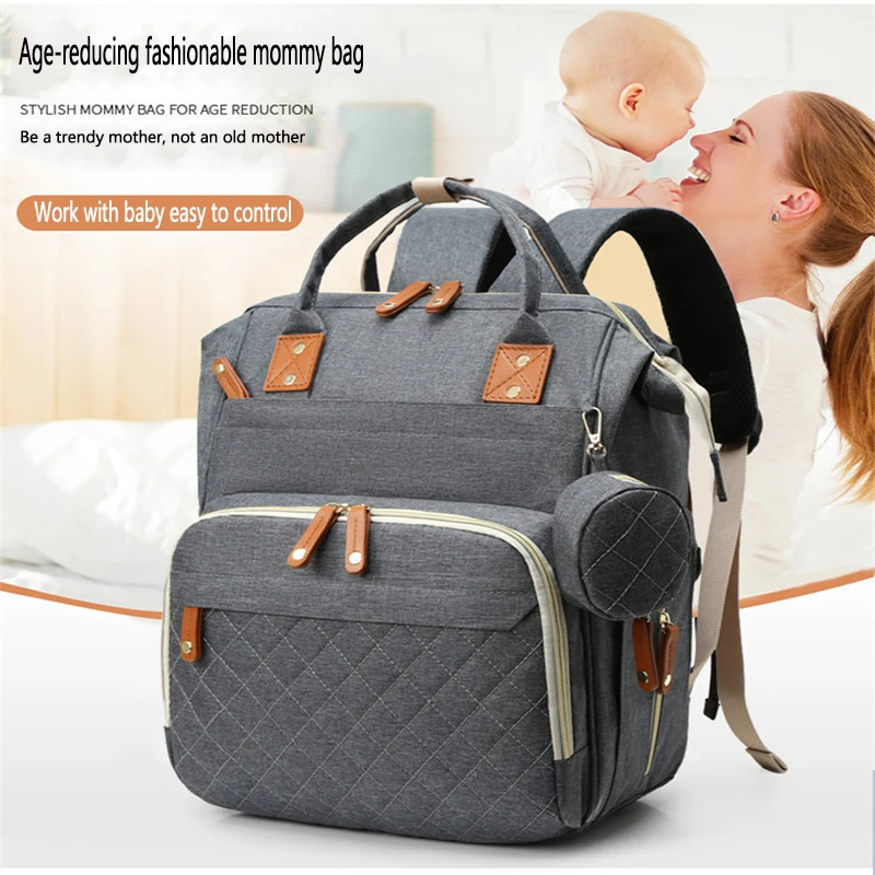 Nappy Backpack Bag Mummy Large Capacity Bag Mom Baby Multifunction