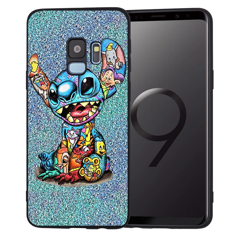 Мультфильм Вышивка крестом для Samsung Galaxy S6 S7 край S8 S9 S10 Plus Note 8, 9, 10, A30 A40 A50 A60 A70 M10 M20 чехол для телефона etui - Цвет: H2455