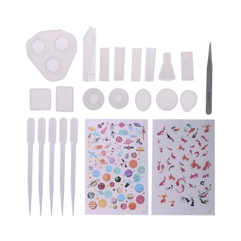 

2020 New Epoxy Resin Silicone Pendant Mold DIY Handmade Jewelry Craft Making Tools Fill Material