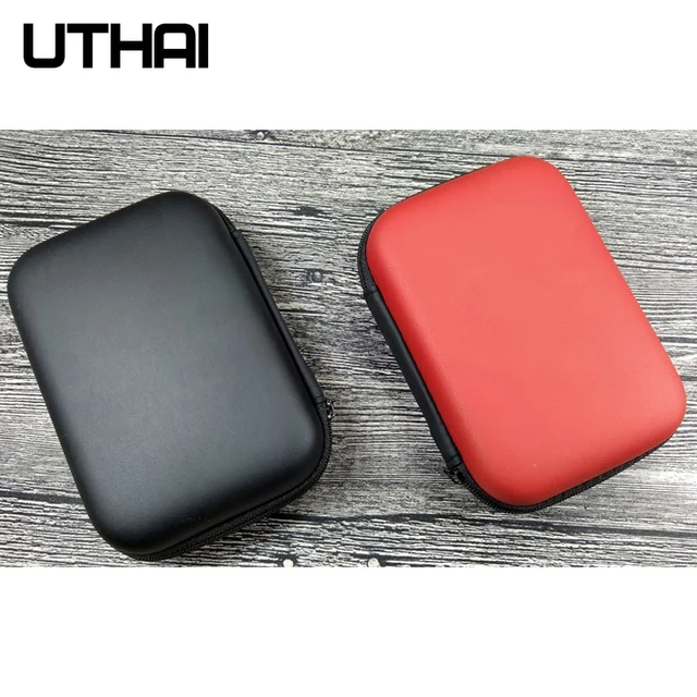 UTHAI T27 2.5" HDD Bag External USB Hard Drive Disk Storage Bag Carry Usb Cable Case Cover For PC Laptop Hard Disk Box 3
