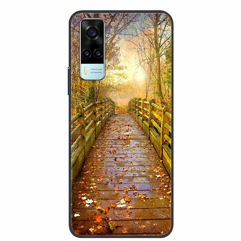 Cute Cartoon Shockproof Soft Silicone TPU Back Cover - Enhanced Protection and Style
