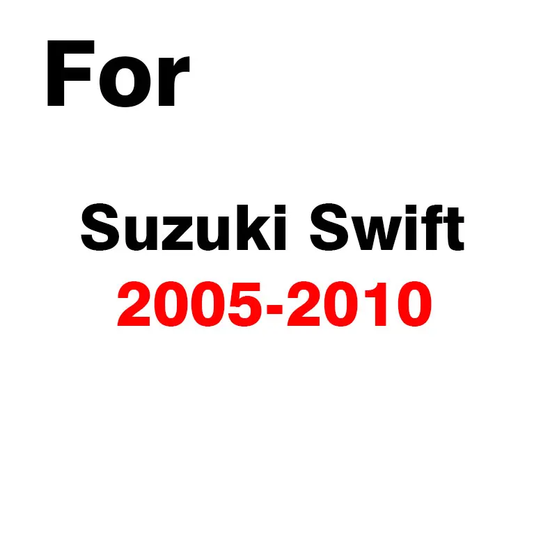 Для Suzuki Swift автомобильный чехол солнечные очки для улицы от дождя снега пыли морозостойкий сорт покрытие для защиты от ультрафиолета - Название цвета: 2005-2010