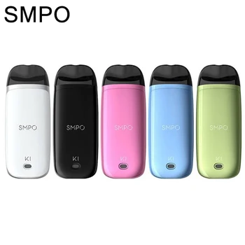 

Original SMPO KI Kit 650mAh built-in battery 15W with 1.8ml refillable pod Electronic Cigarette MTL Vaporizer Pod Kit