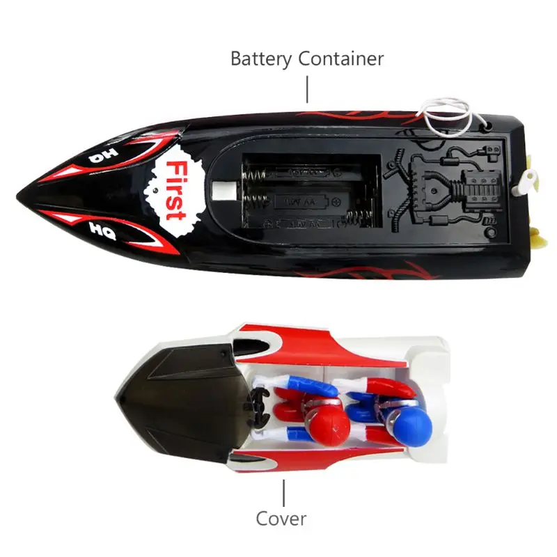 Flytec 2011-15B 24 см 40 МГц 4CH 10 км/ч высокая скорость гоночный RC лодка игрушка для детей Детский подарок 72XC