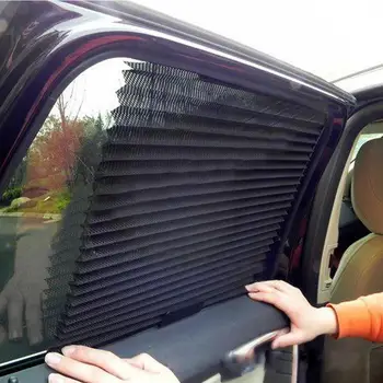 

Car Truck Auto Retractable Side Window Curtain Sun Shield Blind Sunshade