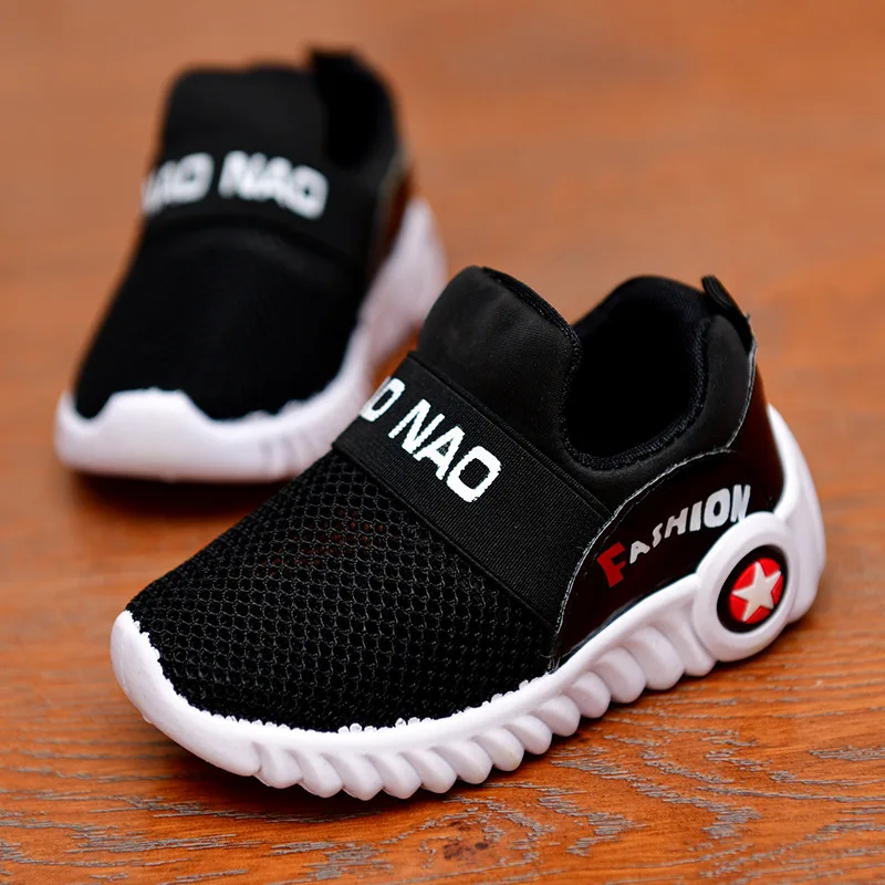 

2020 New Spring Summer Children's Shoes Boys 'net Shoes Breathable Mesh Surface Girls' Sneakers Baby Casual Shoes Running Shoes