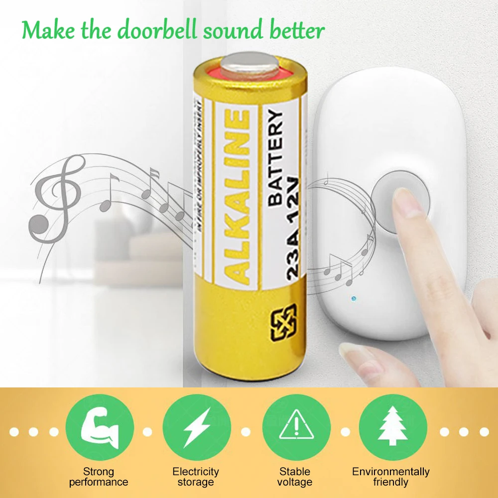 PUJIMAX 30Pcs Alkaline Dry Battery 23A 12V Electronic Toy Disposable Bateria 8F10R 8LR23 CA20 A23 Clock Battery High Capacity alkaline battery disposable battery