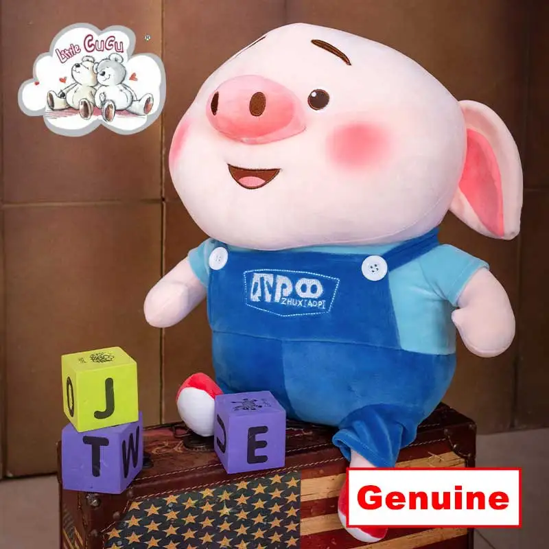 Натуральная маленький Cucu свинья, плюшевые игрушки, детские игрушки Kawaii/мягкие чучела Мультфильм животных кукла-поросенка для детей девочка подарок 10/12 дюймов
