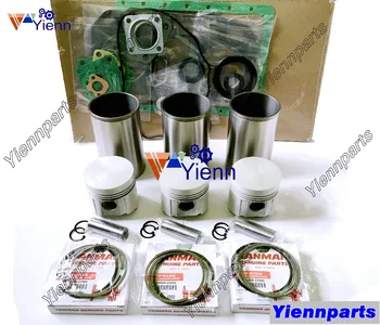 

3T84 3T84HLE Piston and Ring,Cylinder liner Full gasket kit For Yanmar Takeuchi TB25 Excavator 3T84HLE-TB diesel engine part
