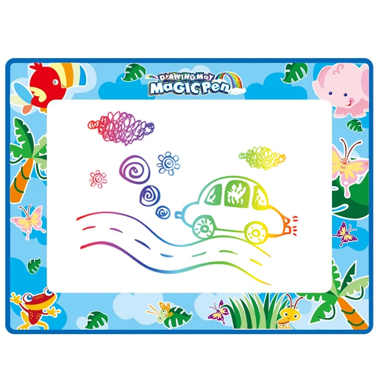 

Hot Selling Children Oversized Magic Water Canvas Doing Homework Blanket Graffiti Baby Children'S Educational Toy 80*60