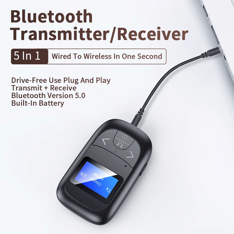 5 в 1 Автомобильный Bluetooth 0 FM передатчик модулятор комплект AUX аудио приемник MP3