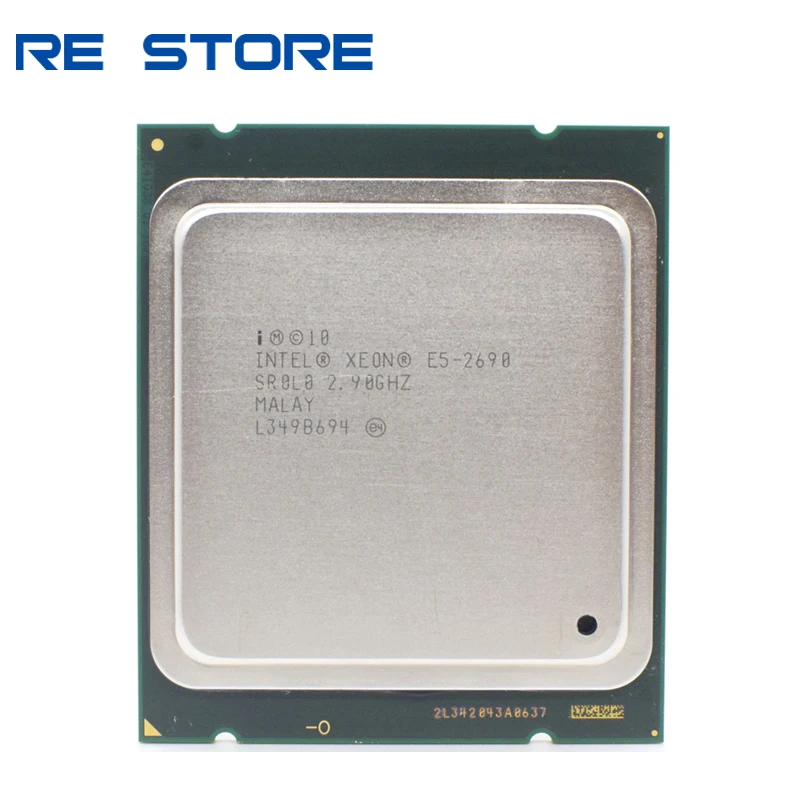 Good Buy intel Xeon E5 2690 Processor 2.9GHz 20M Cache LGA 2011 SROLO C2 CPU 100% normal work X1N63rNQ