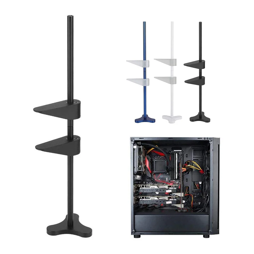Multi purpose GPU Support Holder Metal Graphics Card Stand Headphones Bracket Desktop Computer Video Card Brace Frame