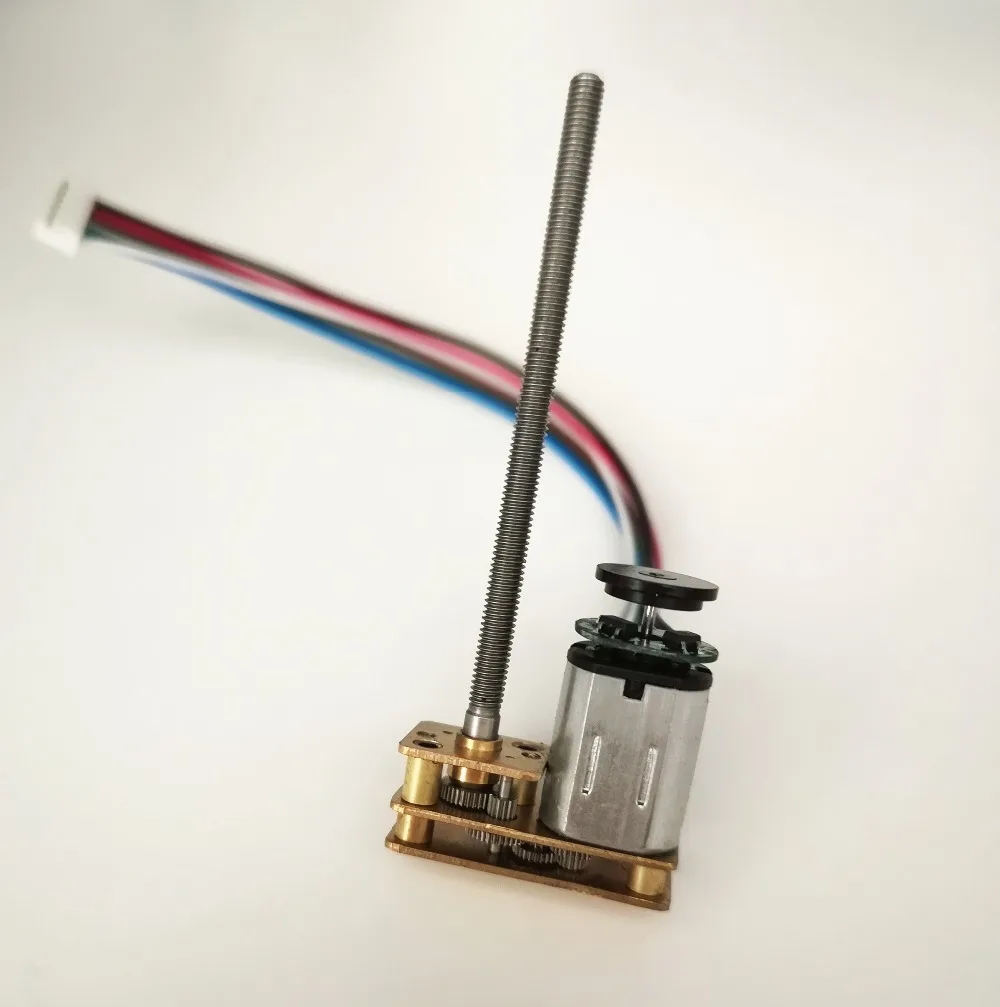 GA1024 N20 DC Шестерни двигатель Магнитный энкодер 7PPR M3* 55 вал с винтовой резьбой Смарт DIY двигатель 3V 6V 12V