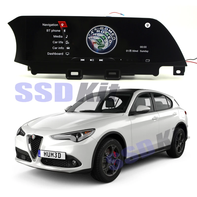 Auto Android Internet Multimedia Navi Fur Alfa Romeo Stelvio Q Ar 949 Audio Stereo Carplay 360 Vogel Ansicht Navigation Gps System Car Multimedia Player Aliexpress