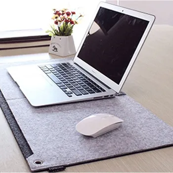 

Ultra Large Felt Mouse Pad Key Mat Multi-Functional Desk Thick
