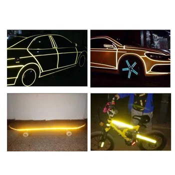 

1m Car styling 3D Reflective Stickers For Audi a3 a4 b6 b8 b7 b5 a6 Volkswagen VW Polo Golf 4 5 7 6 Motorcycles Bike Accessories