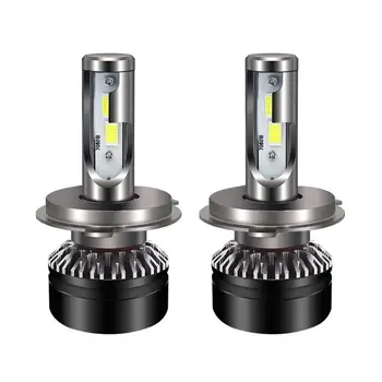 

D6-H4 Car Headlight High Power 6500K Super Bright 4 LED Car Headlights Bulb
