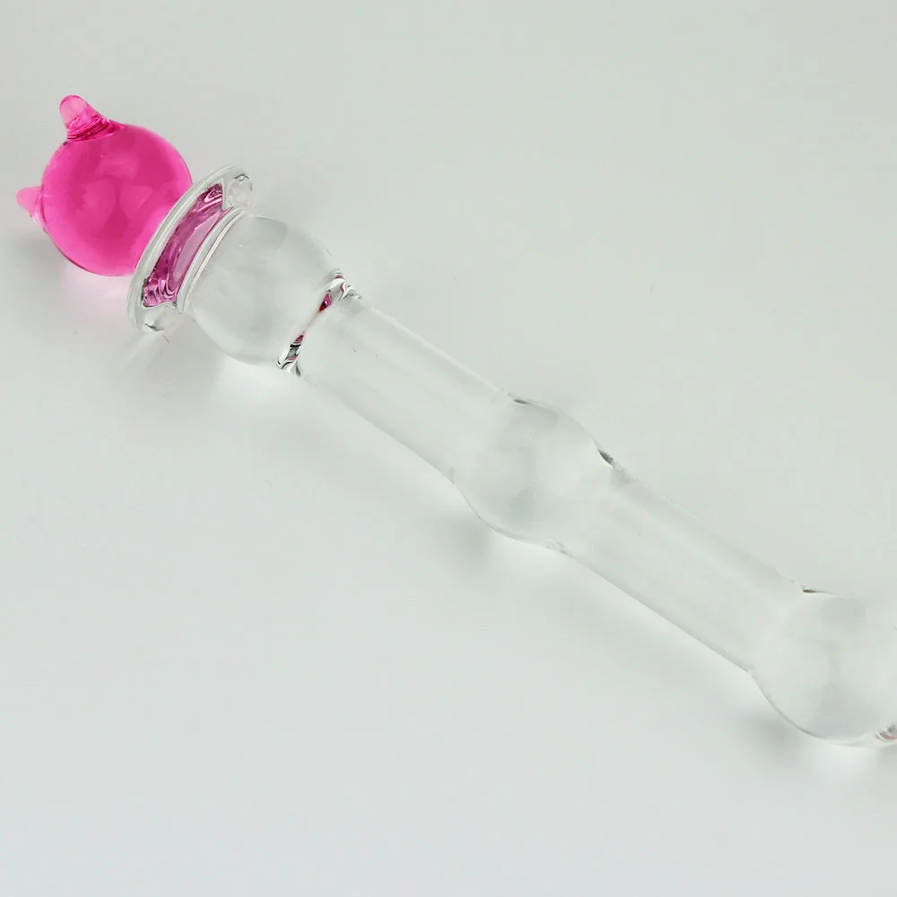 HH026 Cat Glass butt plug anal sex-Kitty-dildo (7)