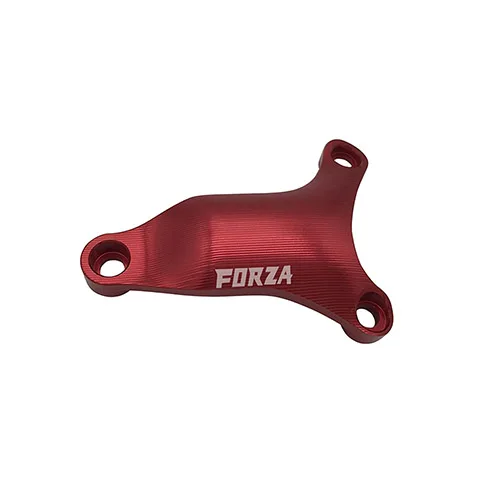 SEMSPEED мотоцикла с ЧПУ с логотипом FORZA решетка радиатора Гриль Крышка Защитная крышка для Honda Forza 300 Forza 250 - Цвет: Красный