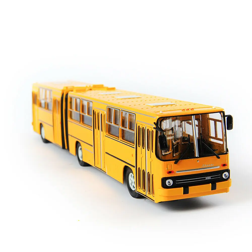 38 см для коллекции 1/43 масштаб зеленый/желтый IKarus-280 сплав Советская Россия двухэтажный автобус модель подарки для фанатов