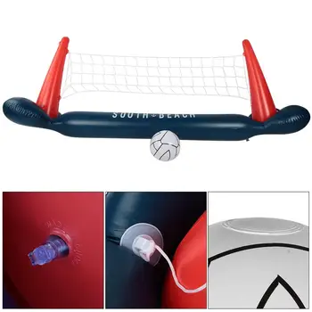 

Entertainment Fun Toy Volleyball Game Water Sports PVC Inflatable Water Floating Volleyball Net Adult Children Swimming Pool