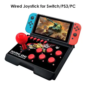 

Type-C Wired Fighting Joystick TURBO Mobile Gamepad for N-Switch PS3 PC Android TV Video Game Console Controller