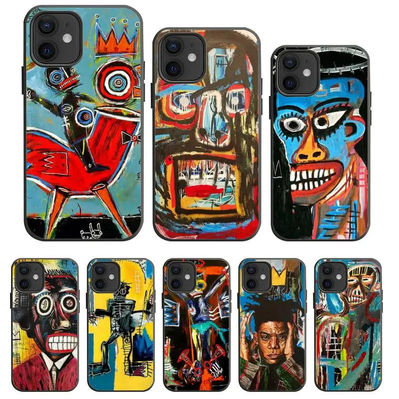 Милый чехол для телефона с изображением граффити Джинса Мишеля Basquiat XiaoMi Mi 3 10 6 8 Lite
