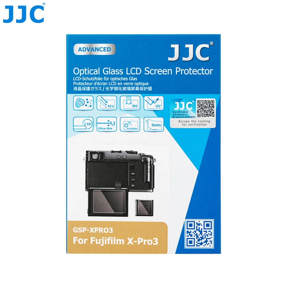 Чехол JJC для ЖК экрана из оптического стекла FUJIFILM X Pro3 XPro3 дисплей цифровой камеры
