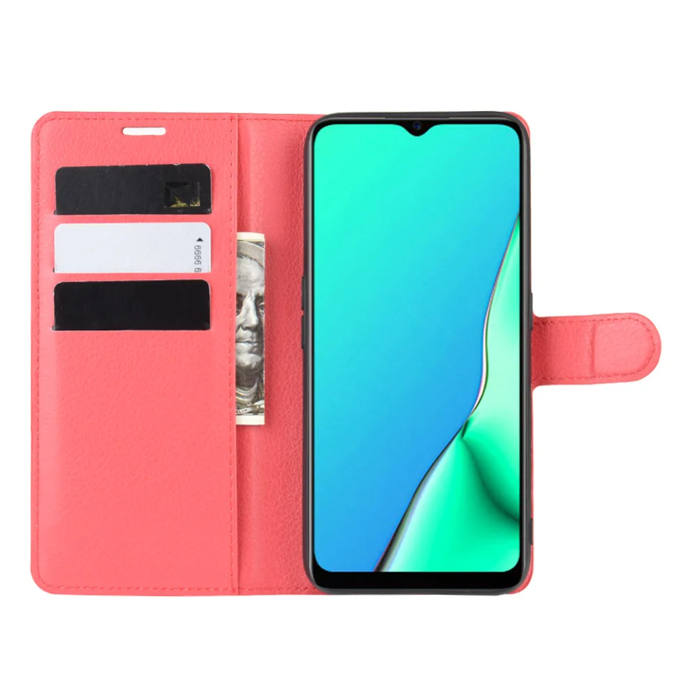 Чехол для OPPO A9 2020 кошелек чехол телефона Магнитный кожаный A5 откидной чехлы с