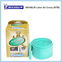 Michelin Bicycle Inner Tube Latex ru jiao ban 26*1.95 Michelin Mountain Bike Beauty Law Mouth Tire