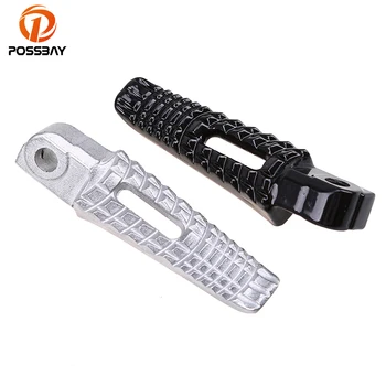 

POSSBAY Aluminum Motorcycle Footrest Motorbike Pedals Motocicleta Highway Foot Pegs for Suzuki B-KING 2008-2013 Cafe Racer Pedal