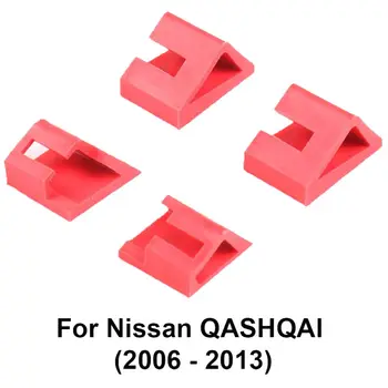 

NEW Style 4pcs ABS Boot Handle Tailgate Repair Clips Replacement Kit For Nissan~ QASHQAI 2006 - 2013