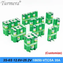 Vtc5a 3S 12.6V 4S 16.8V 5S 21V Battery Pack US18650VTC5A 2600mah 35A Discharge Current for shura screwdriver battery (customize) Vtc5a 3S 12.6V 4S 16.8V 5S 21V Battery Pack US18650VTC5A 2600mah 35A Discharge Current for shura screwdriver battery (customize)