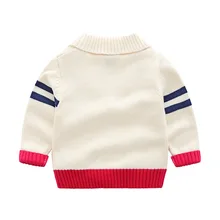 Детский свитер для мальчиков, Ou Fan, Трикотажный Кардиган детский свитер 8 слова вышитые v-образным вырезом Колледж Штормовка