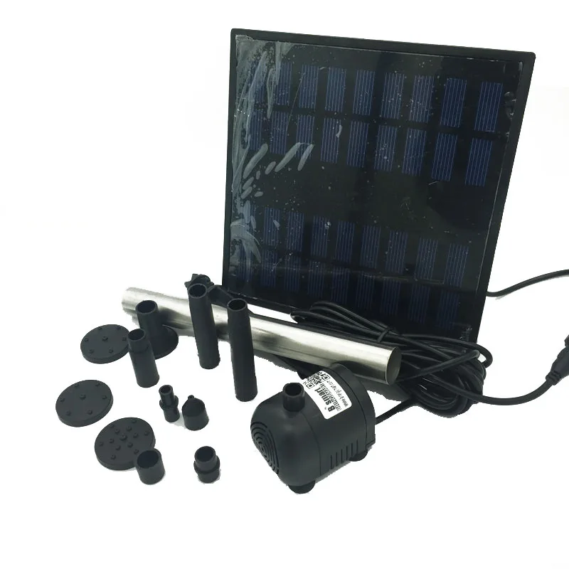 SR250 1.8W солнечный фонтан DC 9V Soilless Culture аквариум бесщеточный Micro с погружным насосом